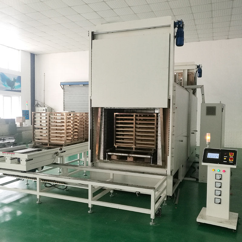 GUANDING High temperature gas tunnel furnace with chain plate electric oven