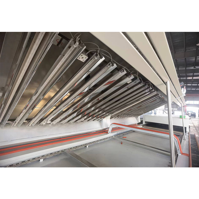 GUANDING High temperature tunnel furnace drying line stainless steel mesh belt conveyor chain plate drying line