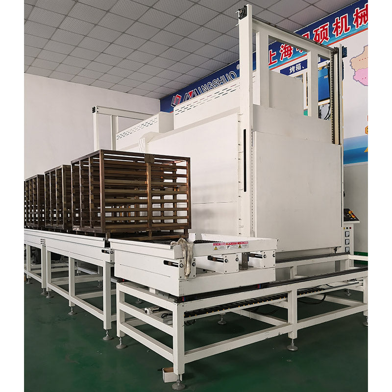 GUANDING High temperature gas tunnel furnace with chain plate electric oven